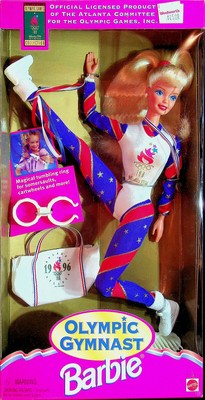 olympic gymnast barbie 1996 value